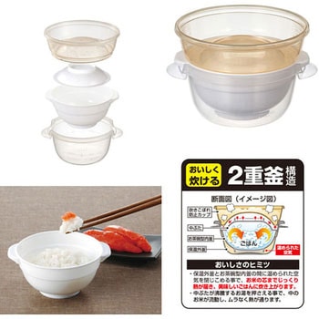 レンジでごはん一膳炊き エビス(歯ブラシ)