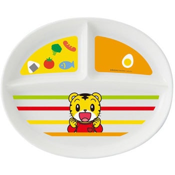 食洗機対応pp製ランチ皿 しまじろう スケーター 仕切り皿 ランチプレート 通販モノタロウ Xp17