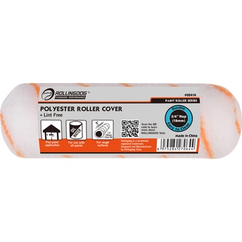 9インチ・ポリエステル・ローラーカバー  (厚み18mm) - ROLLINGDOG