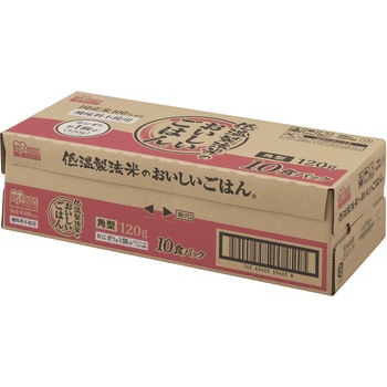 低温製法米のおいしいごはん 国産米100%  120g×10P (ケース) アイリスオーヤマ