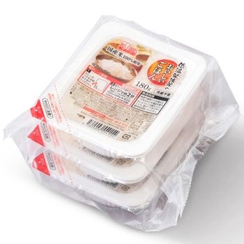 長期保存パックごはん180g×12P(ケース) アイリスオーヤマ