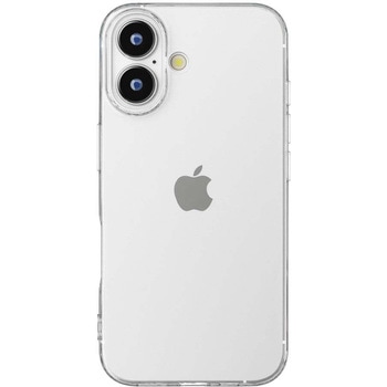 iPhone 16 Plus用 クリアソフトケース [クリア] PGA