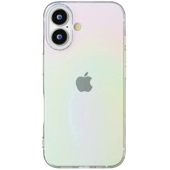 iPhone 16 Plus用 クリアソフトケース [オーロラ] - PGA