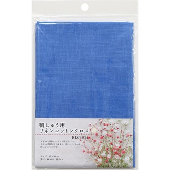 刺しゅう用リネンコットンクロス 日本紐釦貿易