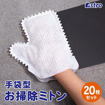ホコリ取り手袋 20枚入り - アストロ