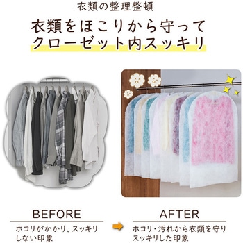 両面不織布スーツカバー 8枚組 アストロ