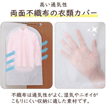 両面不織布スーツカバー 8枚組 アストロ