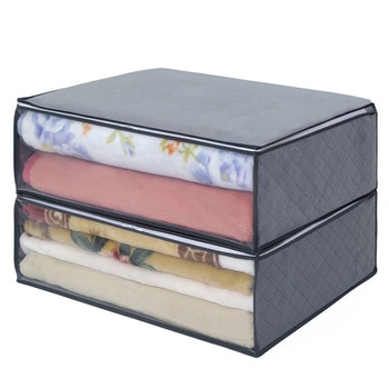 珪藻土入り消臭毛布保存袋2枚組 アストロ