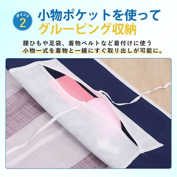 消臭着物保管ケース 紺 アストロ