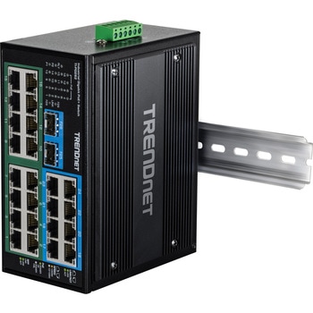 26ポート 強化型産業用ギガビット PoE+スイッチ TRENDnet