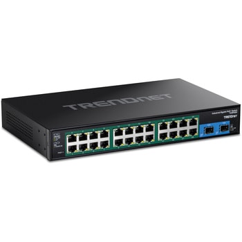 26ポート 強化型産業用ギガビット PoE+スイッチ - TRENDnet