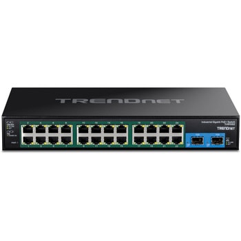 26ポート 強化型産業用ギガビット PoE+スイッチ - TRENDnet