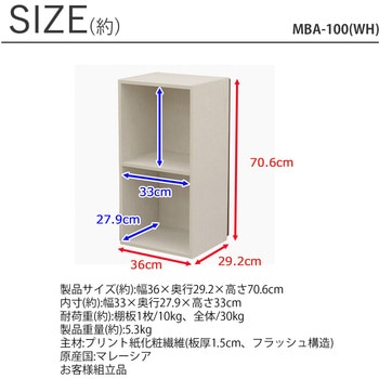 A4ファイルボックス2段 AIS (エイ・アイ・エス)