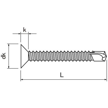3カ-ユニ ドリルスクリューFLAT-P 大阪魂