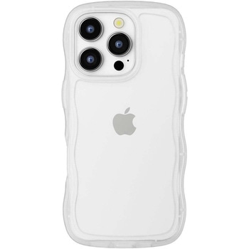 iPhone 16 Pro用 クリアウェーブケース [クリア] PGA