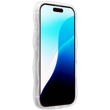 iPhone 16 Pro用 クリアウェーブケース [クリア] PGA
