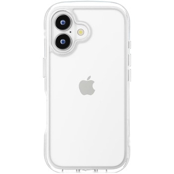 iPhone 16用 エアクッションケース [スノー] - PGA