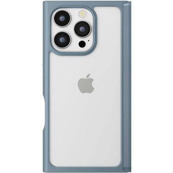 iPhone 16 Pro用 クリアフリップケース [ブルー] PGA