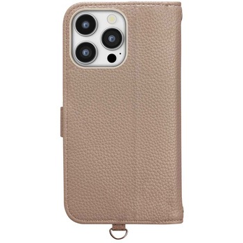 iPhone 16 Pro用 ダブルフリップカバー [ベージュ] PGA