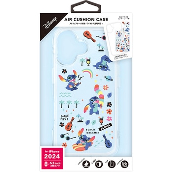 iPhone 16用 エアクッションケース [スティッチ] PGA