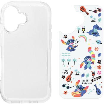 iPhone 16用 エアクッションケース [スティッチ] PGA