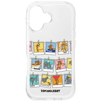 iPhone 16用 エアクッションケース [トムとジェリーA] PGA