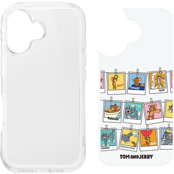 iPhone 16用 エアクッションケース [トムとジェリーA] PGA