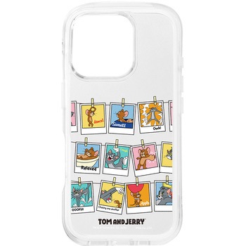 iPhone 16 Pro用 エアクッションケース [トムとジェリーA] PGA