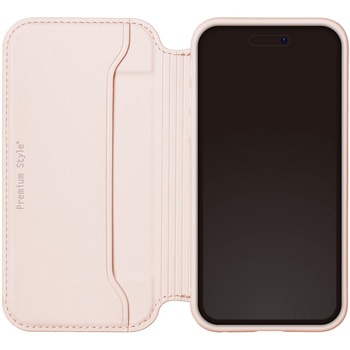 iPhone 16 Pro用 ガラスフリップケース ピンク [トムとジェリー] - PGA