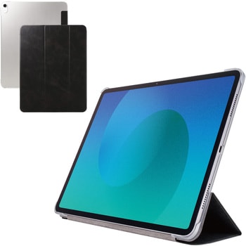 iPad Air 13インチ (M4/M3/M2) ケース フラップ 2アングル スタンド オートスリープ機能 軽量 薄型 エレコム