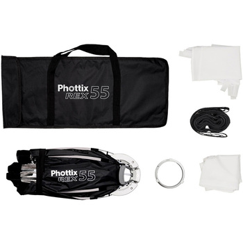 ソフトボックス REX Quick-Folding Softbox 55cm Phottix(フォティックス)