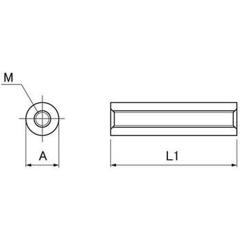 ジュラコン POM マルスペーサー 大阪魂