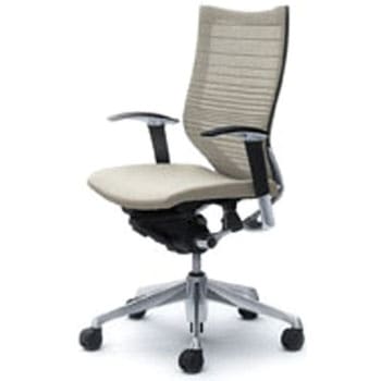 オフィスシーティング バロン 可動肘 ハイバック  背グラデーションサポートメッシュ オカムラ(岡村製作所)