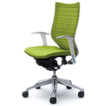 オフィスシーティング バロン 可動肘 ハイバック  背グラデーションサポートメッシュ オカムラ(岡村製作所)