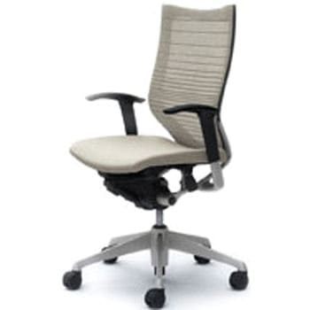 オフィスシーティング バロン 可動肘 ハイバック  背グラデーションサポートメッシュ オカムラ(岡村製作所)