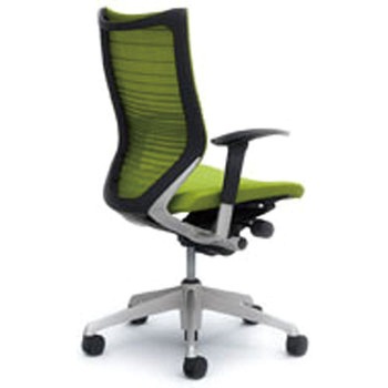 オフィスシーティング バロン 可動肘 ハイバック  背グラデーションサポートメッシュ オカムラ(岡村製作所)