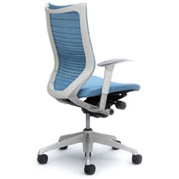 オフィスシーティング バロン 可動肘 ハイバック  背グラデーションサポートメッシュ オカムラ(岡村製作所)