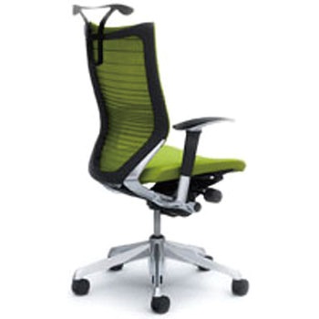 オフィスシーティング バロン 可動肘 ハイバック  背グラデーションサポートメッシュ オカムラ(岡村製作所)