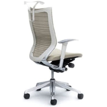 オフィスシーティング バロン 可動肘 ハイバック  背グラデーションサポートメッシュ オカムラ(岡村製作所)