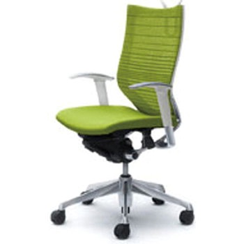 オフィスシーティング バロン 可動肘 ハイバック  背グラデーションサポートメッシュ オカムラ(岡村製作所)