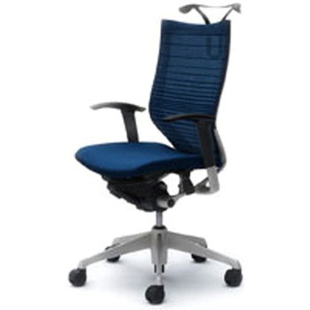 オフィスシーティング バロン 可動肘 ハイバック  背グラデーションサポートメッシュ オカムラ(岡村製作所)