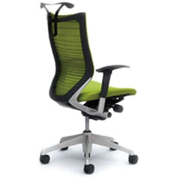 オフィスシーティング バロン 可動肘 ハイバック  背グラデーションサポートメッシュ オカムラ(岡村製作所)