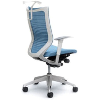 オフィスシーティング バロン 可動肘 ハイバック  背グラデーションサポートメッシュ オカムラ(岡村製作所)