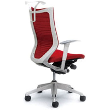 オフィスシーティング バロン 可動肘 ハイバック  背グラデーションサポートメッシュ オカムラ(岡村製作所)