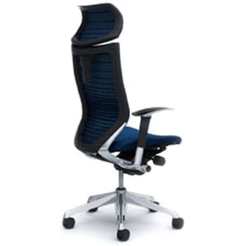 オフィスシーティング バロン 可動肘 EXハイバック 可動ヘッドレスト 背グラデーションサポートメッシュ オカムラ(岡村製作所)