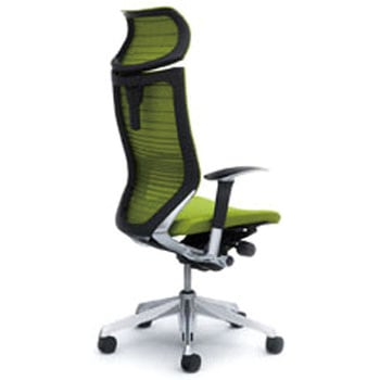 オフィスシーティング バロン 可動肘 EXハイバック 可動ヘッドレスト 背グラデーションサポートメッシュ オカムラ(岡村製作所)