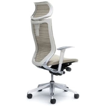 オフィスシーティング バロン 可動肘 EXハイバック 可動ヘッドレスト 背グラデーションサポートメッシュ オカムラ(岡村製作所)