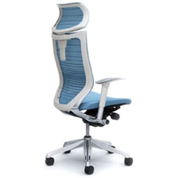 オフィスシーティング バロン 可動肘 EXハイバック 可動ヘッドレスト 背グラデーションサポートメッシュ オカムラ(岡村製作所)