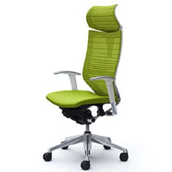 オフィスシーティング バロン 可動肘 EXハイバック 可動ヘッドレスト 背グラデーションサポートメッシュ オカムラ(岡村製作所)