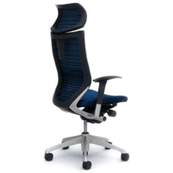 オフィスシーティング バロン 可動肘 EXハイバック 可動ヘッドレスト 背グラデーションサポートメッシュ オカムラ(岡村製作所)